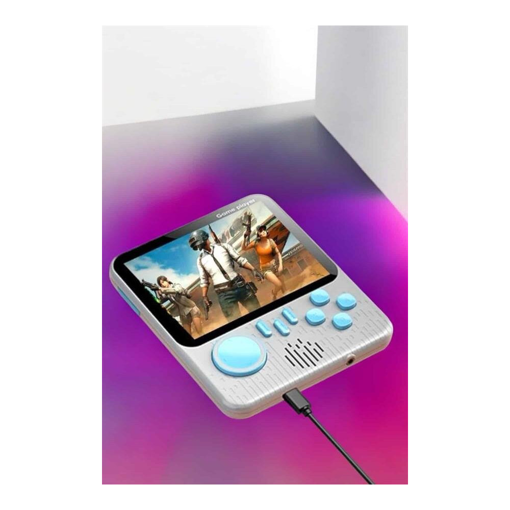 El Atarisi 3.5 inç Ekran Çift Konsol 666 Adet Retro Oyun Gamepad