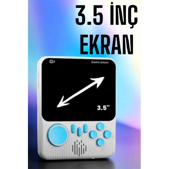 Retro Oyun Konsolu – 3.5 İnç Ekran 666 Klasik Oyun TV Bağlantılı