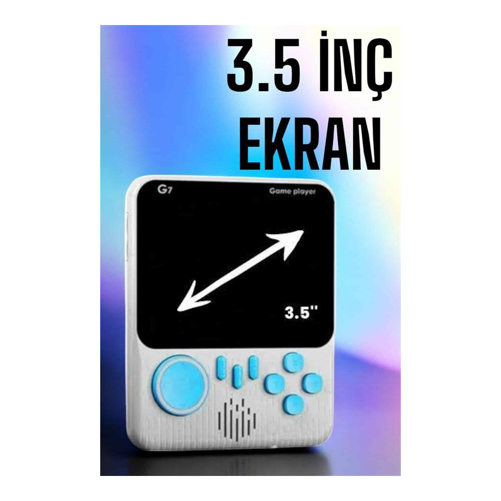 El Atarisi 3.5 inç Ekran Çift Konsol 666 Adet Retro Oyun Gamepad