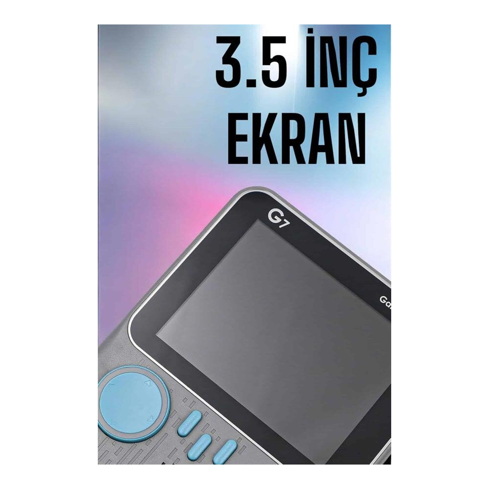 620 Klasik Oyunlu El Konsolu Renkli Ekran Uzun Pil Ömrü TV Çıkışlı