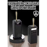 Powerbank 60.000 MAH 4 Portlu Uzun Şarj Süreli Dijital Göstergeli