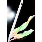 Dokunmatik Kalem Beyaz Şarjlı Yedek Uçlu Android ve İOS Uyumlu