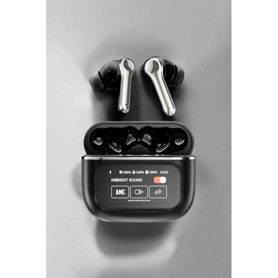 Yeni Nesil Bluetooth Kulaklık Ekranlı Yüksek Ses Kaliteli Uzun Şarj Sü