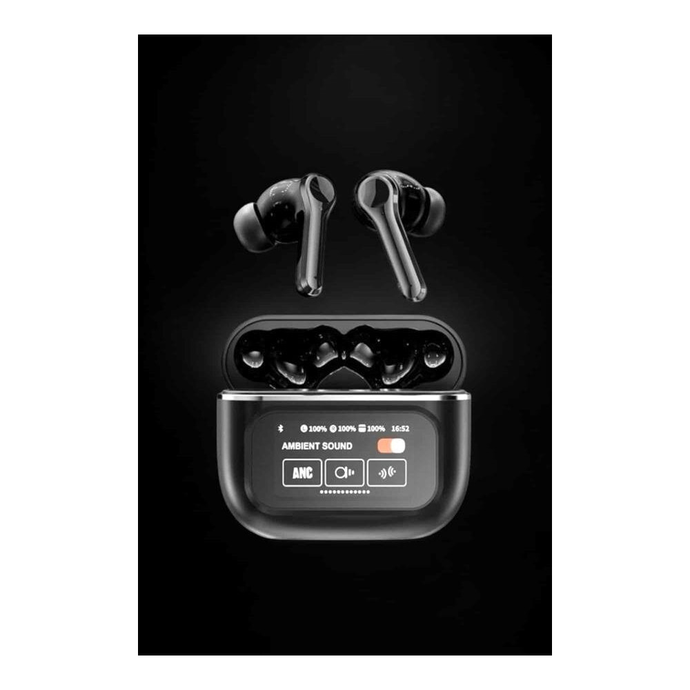 Yeni Nesil Bluetooth Kulaklık Ekranlı Yüksek Ses Kaliteli Uzun Şarj Sü
