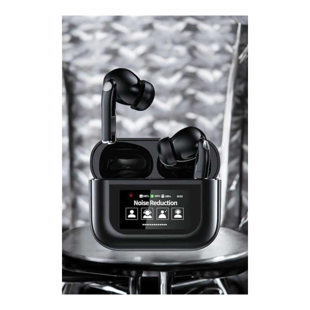 Kablosuz Bluetooth Kulaklık Ekranlı Uzun Şarj Süreli ANC Destekli