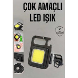 Kamp Işığı Çok Fonksiyonlu Taşınabilir Anahtarlık Kapak Açma Manyetik 