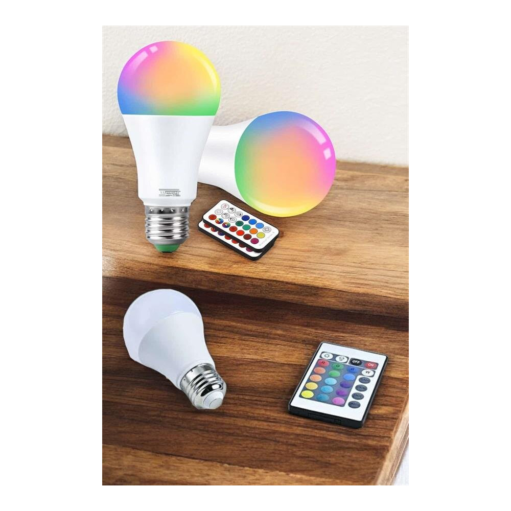 9 Watt Beyaz Işık ve Renk Ayarlı Akıllı LED Ampul