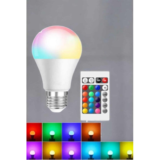 9 Watt Beyaz Işık ve Renk Ayarlı Akıllı LED Ampul