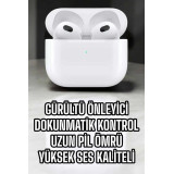 Bluetooth Kulaklık 3.Nesil Kablosuz Uzun Pil Ömrü Dokunmatik Kontrol
