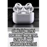 3.Nesil TWS Bluetooth Kulaklık Mikrofonlu ANC Özelliği Dokunmatik Kont