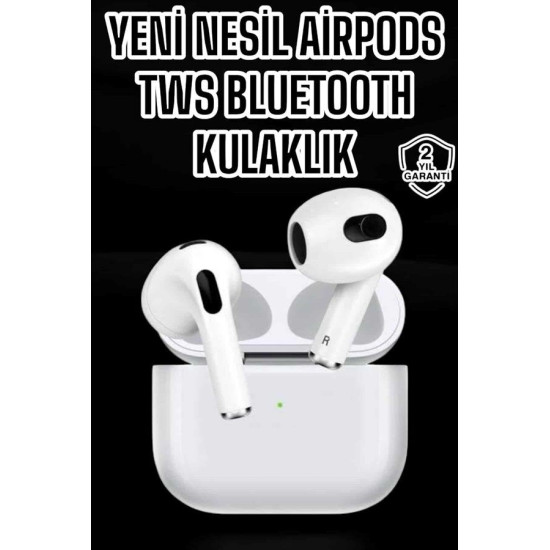 3.Nesil TWS Bluetooth Kulaklık Mikrofonlu ANC Özelliği Dokunmatik Kont