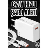 67W Şarj Aleti Turbo Hızlı Type-C Şarj