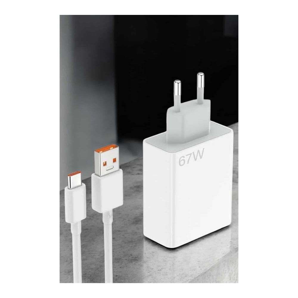 67W Şarj Aleti Turbo Hızlı Type-C Şarj