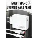 120W Şarj Aleti Type-C Uyumlu Turbo Şarj Aleti