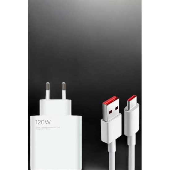 120W Şarj Aleti Type-C Uyumlu Turbo Şarj Aleti