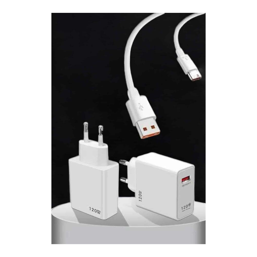 Type-C 120W Şarj Aleti Hızlı Şarj Turbo