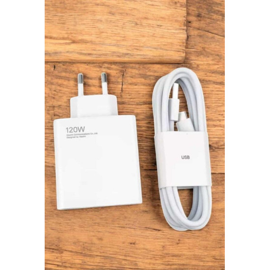 Type-C 120W Şarj Aleti Hızlı Şarj Turbo