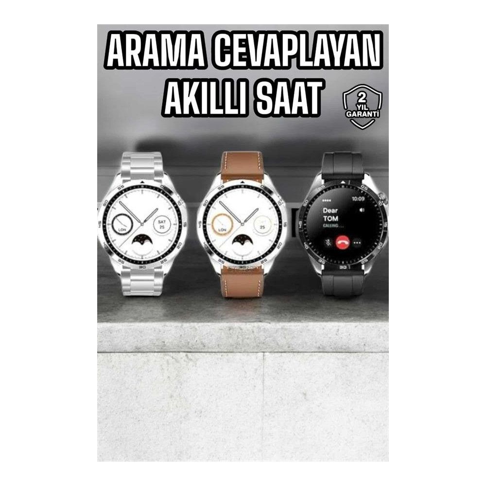 Akıllı Saat Bildirim Görme Sesli Görüşme Çoklu Kordon GPS Takibi