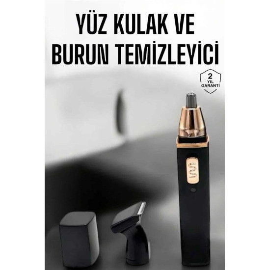 Seyahat Tipi Mini Taşınabilir Siyah Burun Kulak Yanak Kıl ve Tüy Temiz