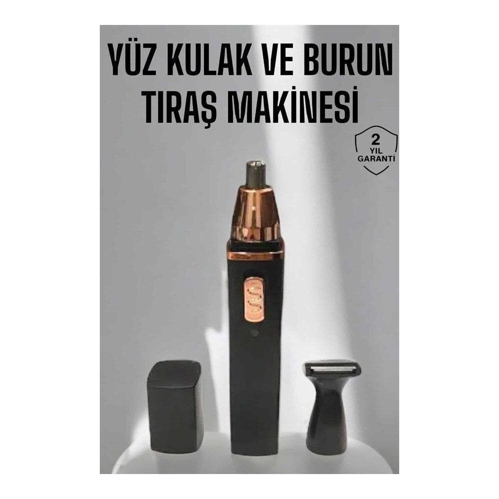 Tıraş Makinesi Kulak Burun ve Yüz Temizleyici Şarjlı Mini