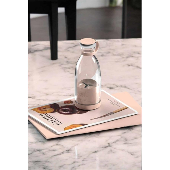 Çevre Dostu Cam Gövdeli Kablosuz Smoothie Blender