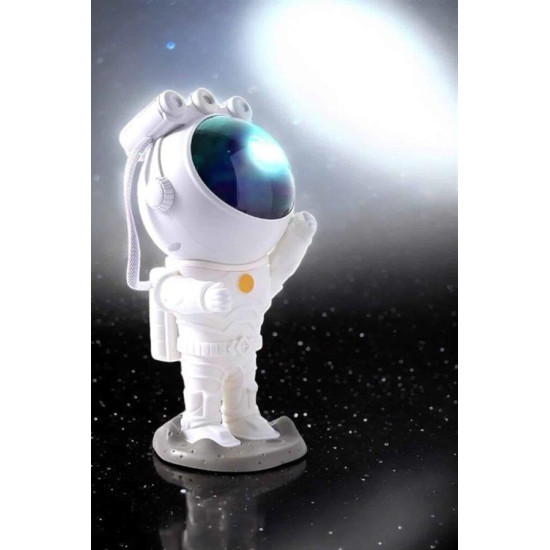 Astronot Projeksiyon Lambası Bluetooth Müzikli ve Uzaktan Kumandalı