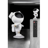 Çocuklara Özel Projeksiyon Astronot Lamba Speaker Sevimli