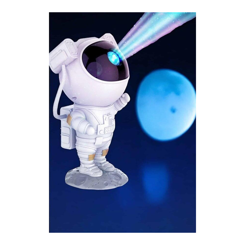 Çocuklara Özel Projeksiyon Astronot Lamba Speaker Sevimli