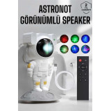 Astronot Görünümlü Projeksiyon Speaker Taşınabilir