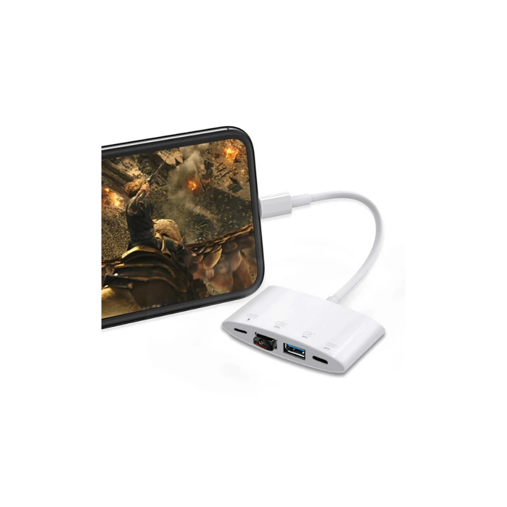 Ally NK-1040 4in1 İPhone Lightning To Usb Kamera Adaptörü