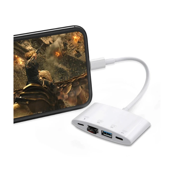 Ally NK-1040 4in1 İPhone Lightning To Usb Kamera Adaptörü