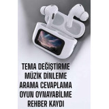 Yüksek Bass ve Güçlü Ses Özellikli Akıllı Bluetooth Kulaklık Dokunmati