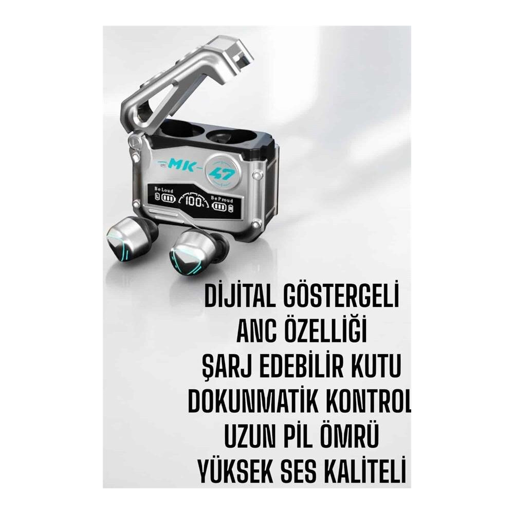 Oyuncu Kulaklığı Bluetooth Bağlantılı ANC Özelliği 5.0 Bluetooth