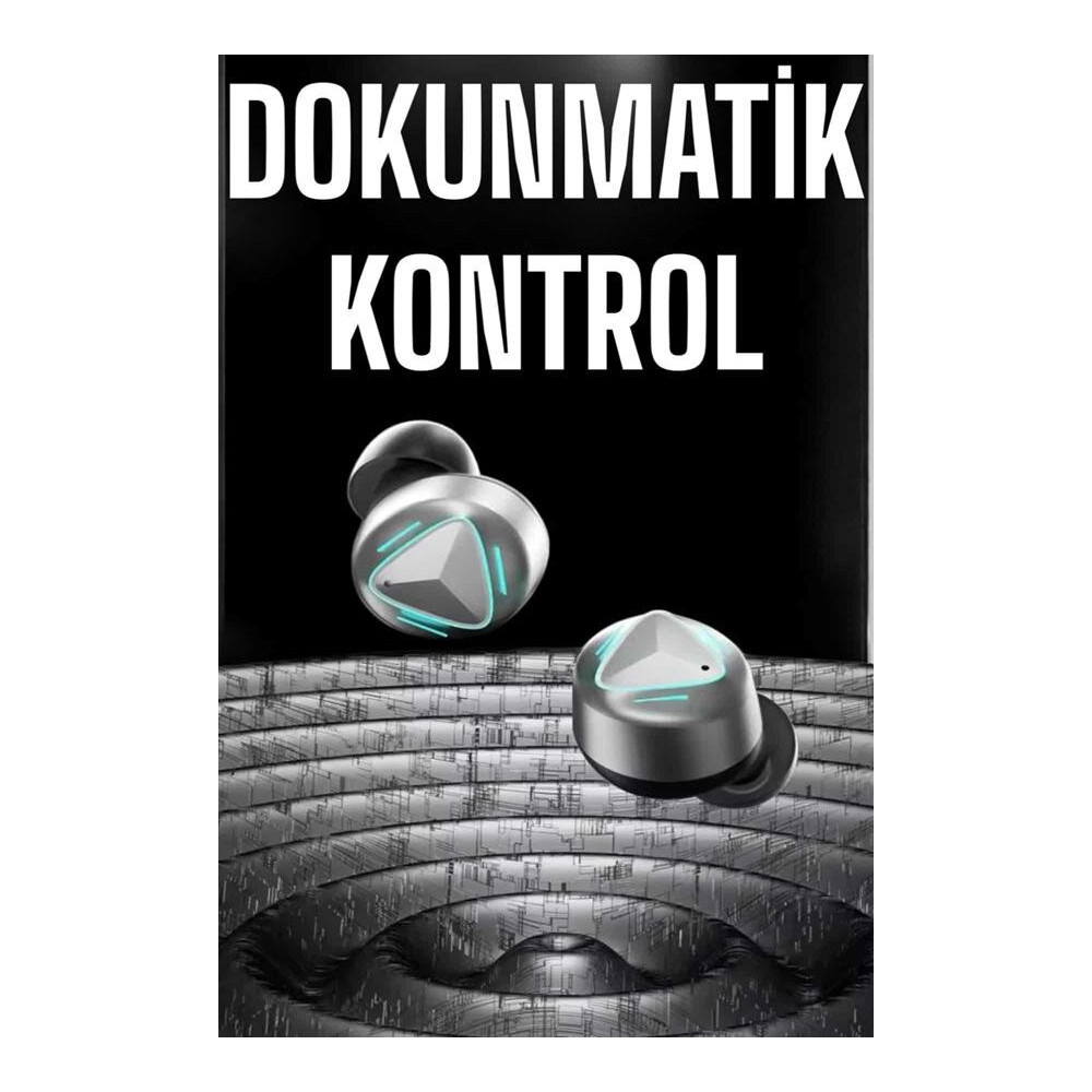 Oyuncu Kulaklığı Bluetooth Bağlantılı ANC Özelliği 5.0 Bluetooth