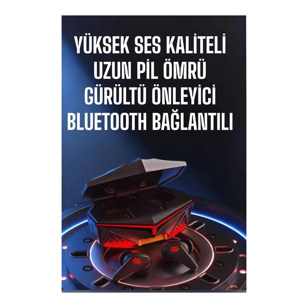 Yeni Nesil Oyuncu Kulaklığı Gürültü Önleyici Uzun Pil Ömrü Bluetooth B