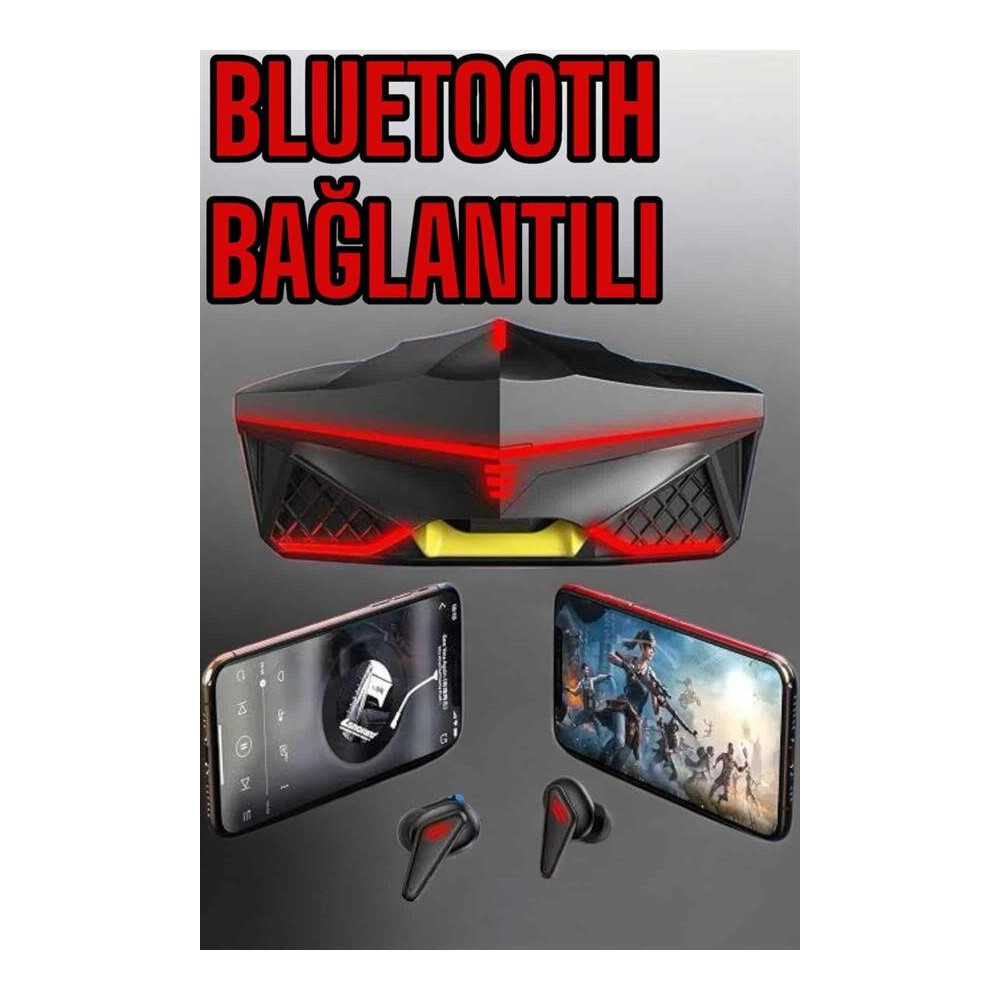 Yeni Nesil Oyuncu Kulaklığı Gürültü Önleyici Uzun Pil Ömrü Bluetooth B