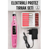 6 Uçlu Elektrikli Manikür Pedikür Seti