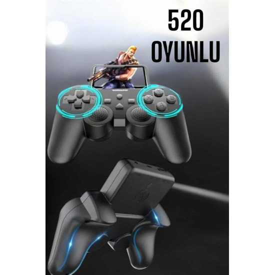 El Tipi Oyun Konsolu Dahili Retro Oyunlar TV Bağlantısı Destekli Taşın
