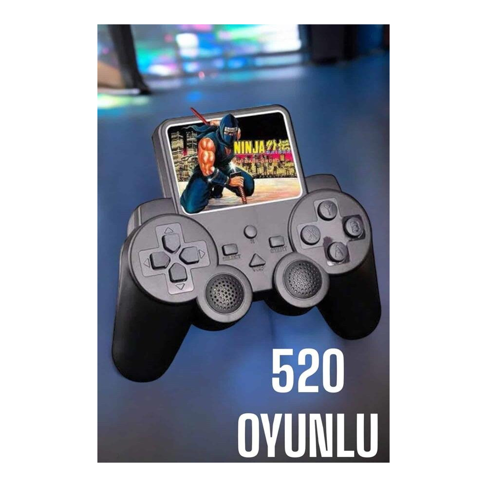 Gamepad 520 Oyunlu Ekranlı Oyun Kolu TV Uyumlu