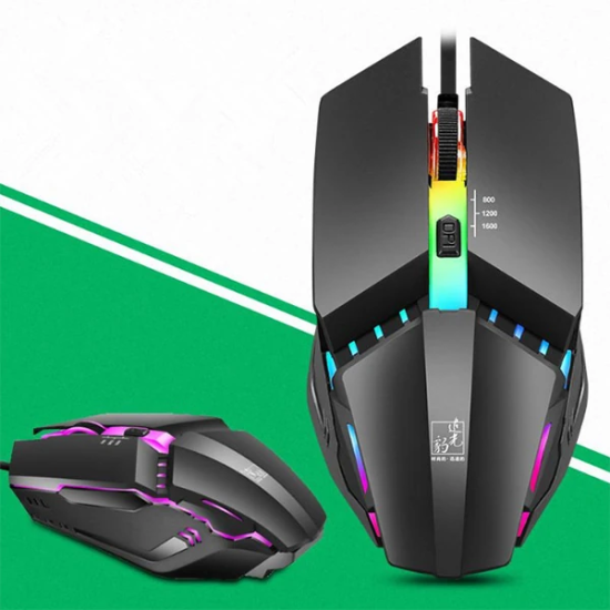 ALLY K3 Işıklı Kablolu Oyuncu- Gaming Mouse