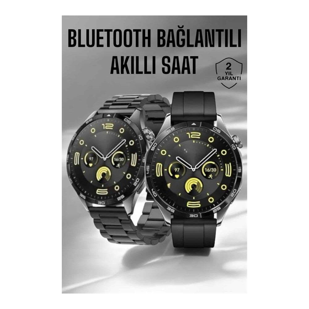 Akıllı Saat Sesli Görüşme NFC Uyumlu Bildirim Görme ve Uyku ve Sağlık 