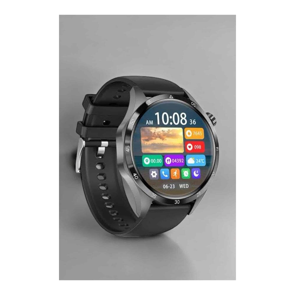 Akıllı Saat Metal Kordonlu GPS ve NFC Uyumlu Arama Cevaplayan