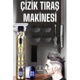 Kablosuz Şarjlı Profesyonel Tıraş Makinesi – 1800 mAh Lityum Pil