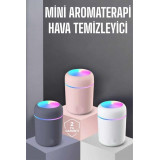 Humidifier LED Işıklı Mini Ortam Oda Kokusu Aromaterapi Buhardanlık