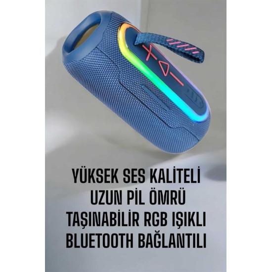 Bluetooth Hoparlör USB Şarjlı Uzun Pil Ömrü Android ve İOS Uyumlu Renk
