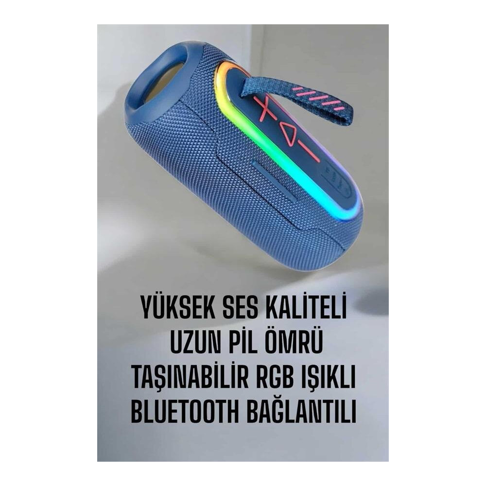 Bluetooth Hoparlör Kablosuz Yüksek Ses Kaliteli Şarj Edilebilir