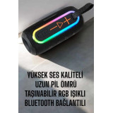 Çevreleyen Sesli RGB Destekli Kablosuz Taşınabilir Hoparlör