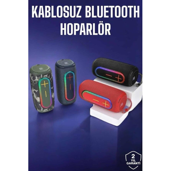 Çevreleyen Sesli RGB Destekli Kablosuz Taşınabilir Hoparlör