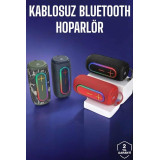 Çevreleyen Sesli RGB Destekli Kablosuz Taşınabilir Hoparlör