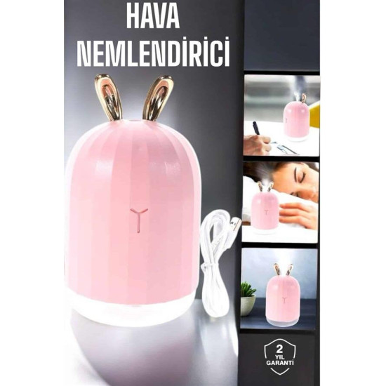 Aromaterapi Hava Temizleyici Buhar Makinesi Taşınabilir Şarjlı